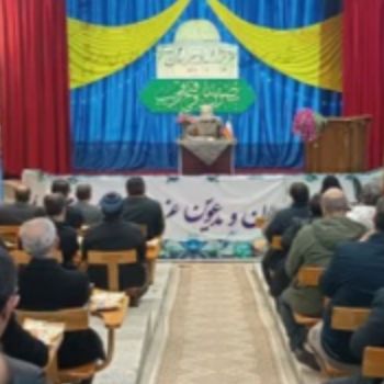 مراسم تحویل کارنامه‌ی تحصیلی نوبت اول دانش‌آموزان 